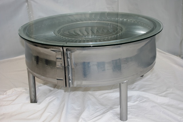 Nimrod Jet engine Fan blade coffee table7